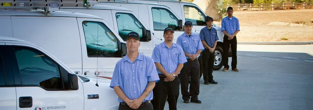 KIC Refrigeration crew ready for Mini Split Repair jobs across Los Osos